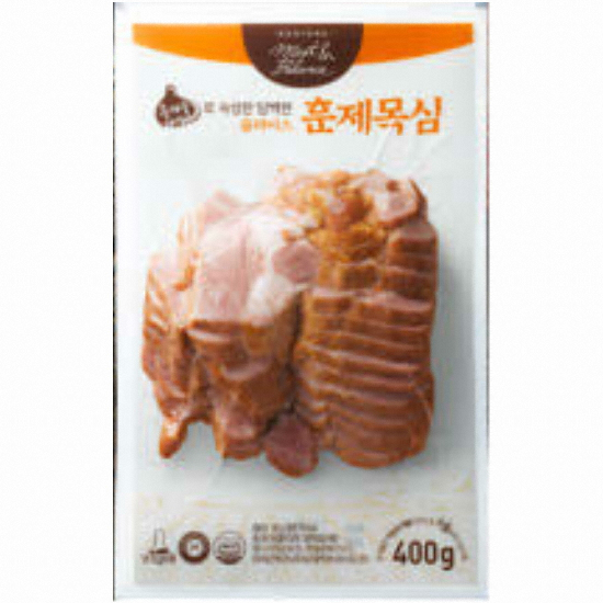 팜덕 다향 흑마늘로 숙성한 담백한 슬라이스 훈제목심 400g (1개)_이미지