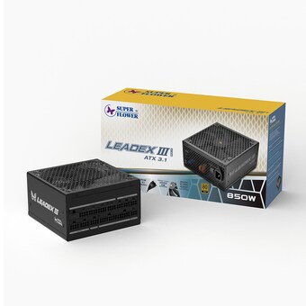 <b>SuperFlower</b> SF-850F14GE LEADEX III GOLD UP ATX3.1