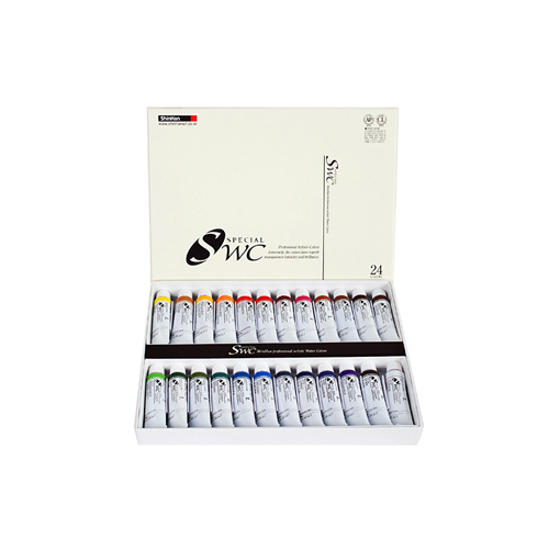 신한화구 수채화물감 SWC 15ml (24색)_이미지