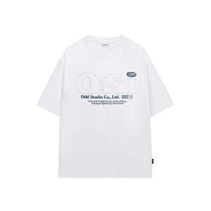 피그먼트 26일 배송 오드스튜디오 ODDSTUDIO ODSD 데미지 티셔츠 WHITE OO4무르 MURT101WH