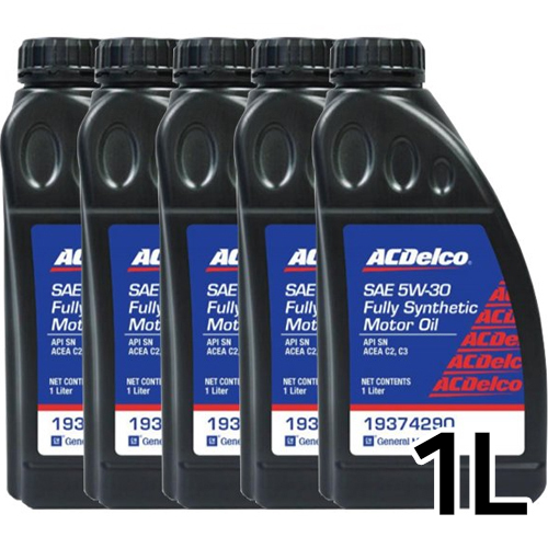 GM ACDelco 엔진오일 5W30 1L (5개)_이미지