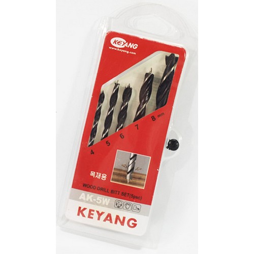  계양전기 목공용 드릴비트 세트 AK-5W (5pcs)