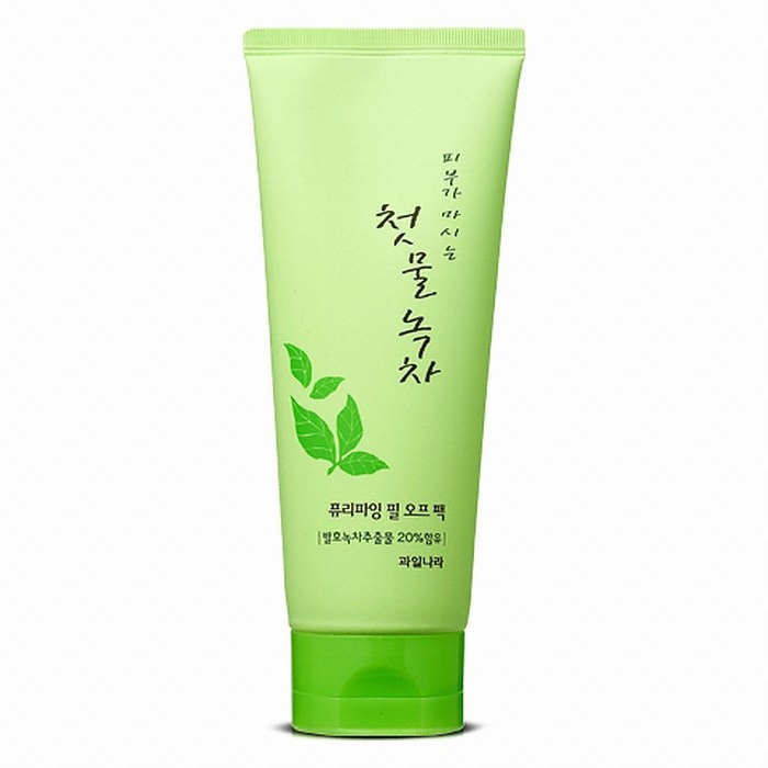 과일나라 첫물녹차 퓨리파잉 필오프 팩 150ml (2개)_이미지