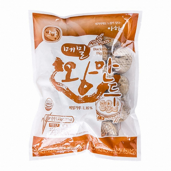 아하식품  메밀왕만두 1.4kg