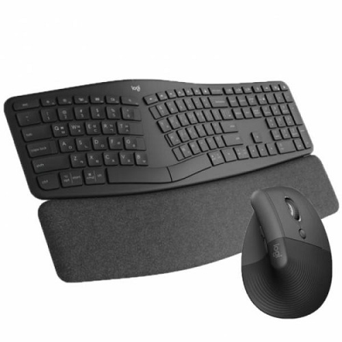 로지텍 ERGO K860 + LIFT (그라파이트)