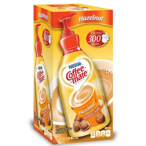 커피메이트 크리머 액상 펌프 헤이즐넛 1.5L