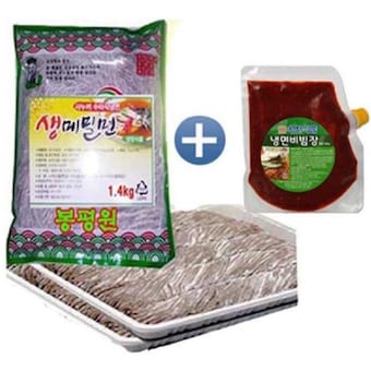 봉평원 생메밀면 1.4kg+<b>비빔장</b> 500g
