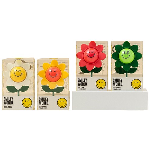 스마일리 스마일리 월드 TRGT NR3 3피스 골프공 올인원 패키지