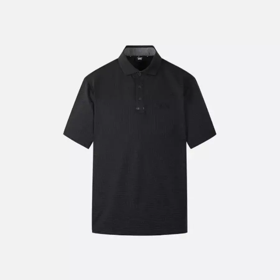 PXG 골프반팔티 KQF PKPPM2203-01 NEW TEXTURED COLLAR SHORT SLEEVE