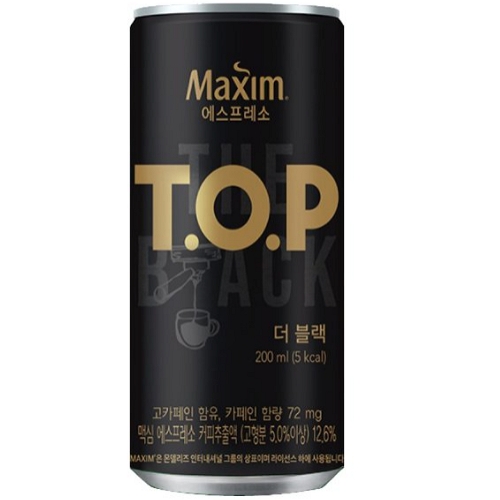 동서식품 맥심 에스프레소 티오피 더블랙 200ml (18개)