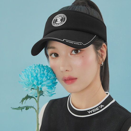 와이드앵글  TO 베이직 투어 바이저 블랙 WWP25C04Z1