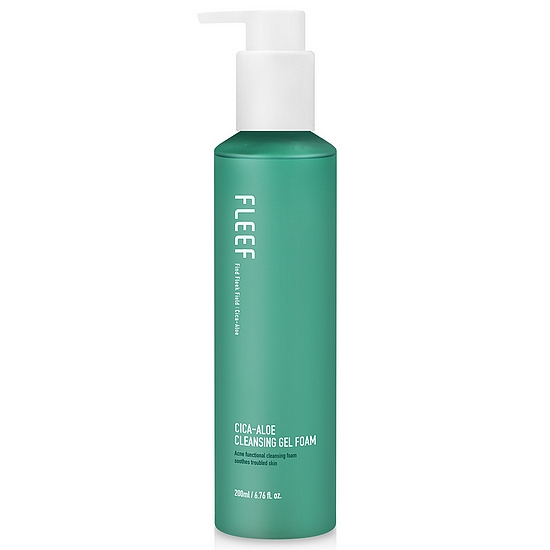 플리프 시카 알로에 클렌징 젤 폼 200ml (1개)