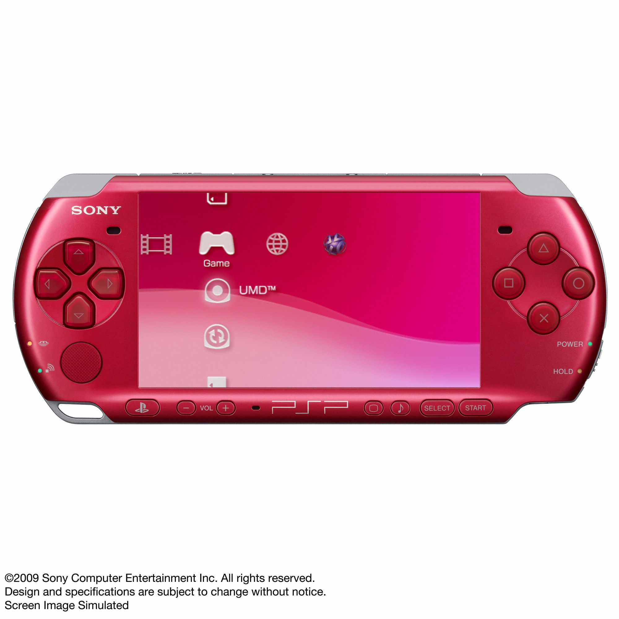 SIE PSP-3005 (RR 카니발 컬러즈-래디언트 레드)