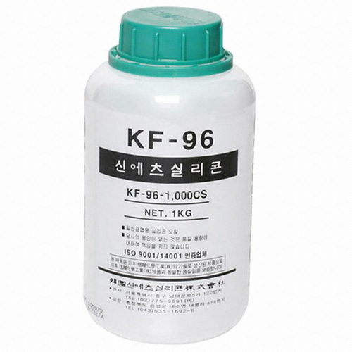 신에츠 실리콘 오일 KF-96 1000CS 1kg (1개)_이미지