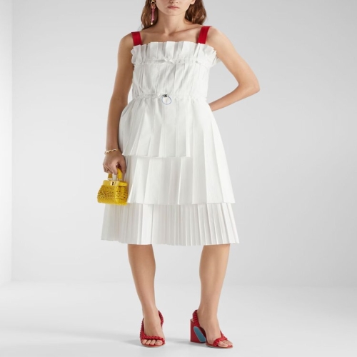 펜디 코튼 드레스 FDD574A3MWF0ZNM B0191983072_이미지