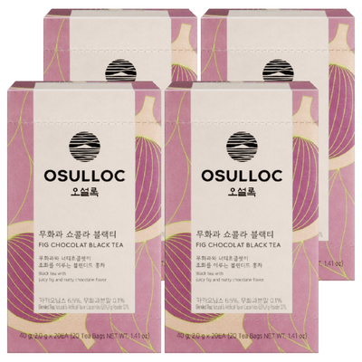 오설록 무화과 쇼콜라 블랙티 20개입 (4개)_이미지