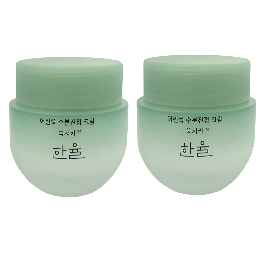 한율 어린쑥 수분진정 크림 55ml (2개)_이미지