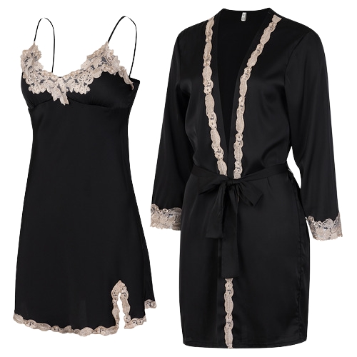 글램모먼트 드레스 업 미니 슬립 로브 세트 (1세트)_이미지