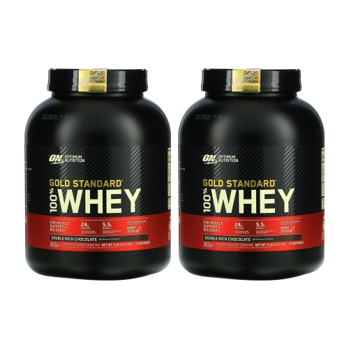 옵티멈뉴트리션 골드 스탠다드 100% 웨이 더블 리치 초콜릿 2.27kg (2개)