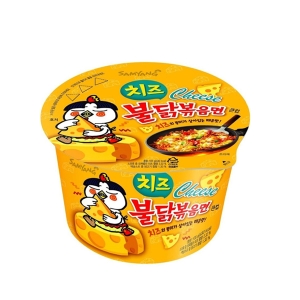 삼양식품 치즈 불닭볶음면 큰컵 105g (1개)_이미지