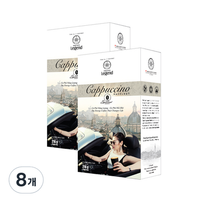 쭝웬 G7 카푸치노 헤이즐넛 12개입 (8개)_이미지
