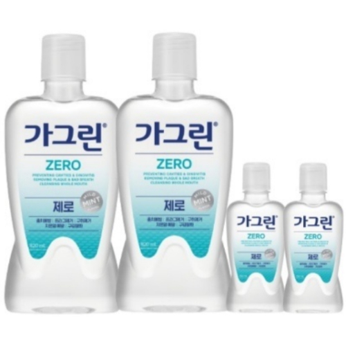 제로 820ml x 2개 + 250ml x 2개