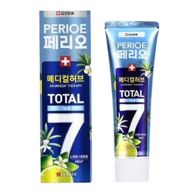 페리오 토탈7 메디컬허브 라임허브민트 치약 100g (3개)_이미지