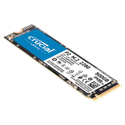 마이크론 Crucial P2 M.2 NVMe 아스크텍 (500GB)_이미지