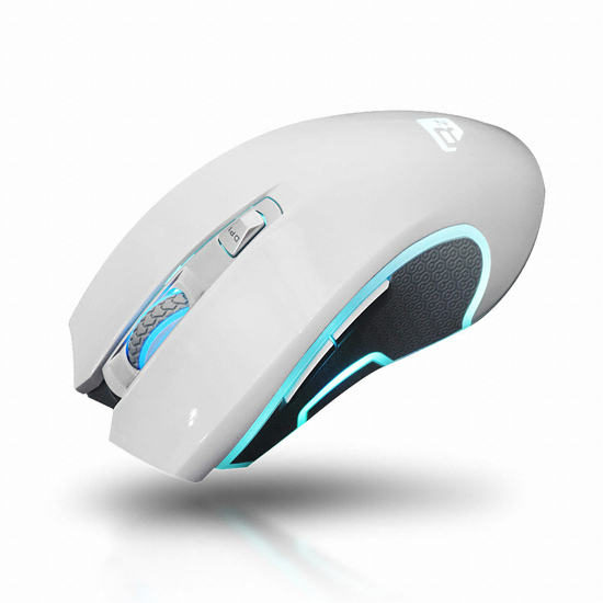RIZUM G-FACTOR Z7 Pro Gaming Optical Mouse (화이트)_이미지