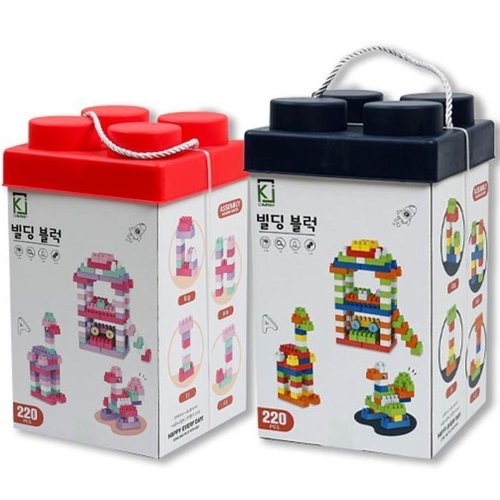 셀러허브 패션 JHQRB9B7_4A 빌딩블럭 220pcs