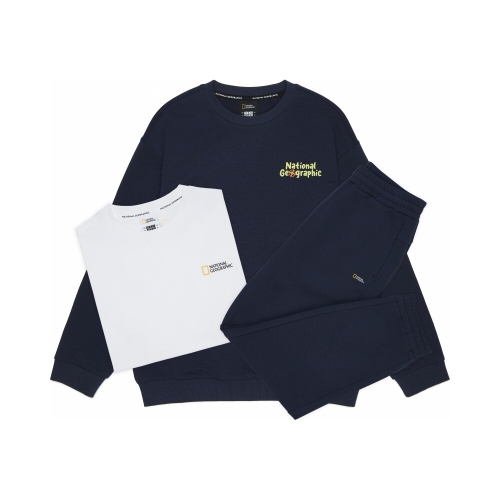 내셔널지오그래픽키즈 맨투맨 3PCS SET (K265UPB901)_이미지