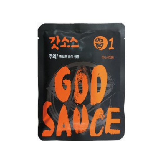 갓소스 만능요리소스 1단계 순한맛 60g (1개)_이미지