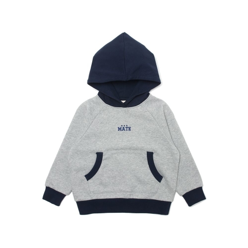 래핑차일드 컬러 배색 후드맨투맨 84B19-333-30