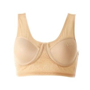 와코루 여 자카드 패턴의 매쉬테이프 몰드 크라탑 브라렛 WLGB310R/SK..35428804_이미지