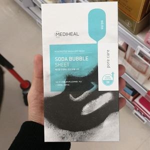 메디힐 모공톡스 탄산버블 시트 (5매)_이미지