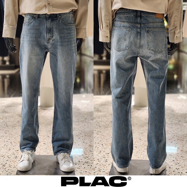 플랙 남성 BASIC STRAIGHT JEANS K03 LIGHT WSHD PJTF5SZK035