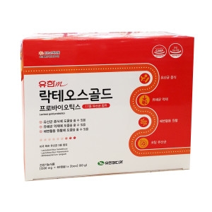 유한메디카 유한m 락테오스골드 프로바이오틱스 120캡슐 유산균