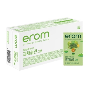 이롬 황성주 과채습관 그린 과일야채주스 140ml 48팩