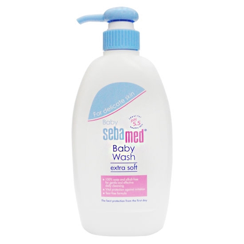 세바메드 베이비 워시 엑스트라 소프트 펌프형 400ml (1개)_이미지