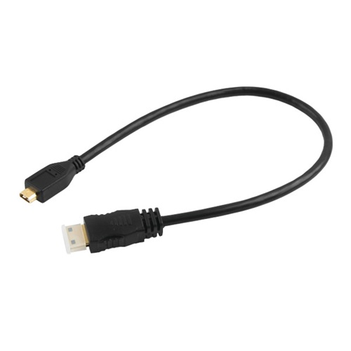라이트컴 COMS NT790 Micro HDMI to Mini HDMI 젠더 (0.3m)_이미지