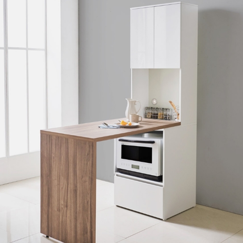 필웰 데이아 광파오븐 렌지대수납장세트+식탁 600_이미지