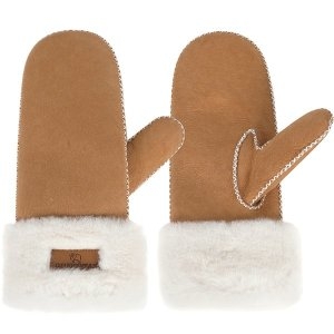  오즈어그웨어 UGG SHEEPSKIN 미튼 양털 양가죽 벙어리 장갑 OUW146-CHESTNUT
