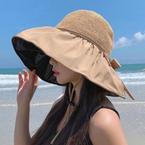 라일리 Rly 여성 여름 바캉스모자 5컬러 1P 끈탈부착 넓은챙 모자 10264256