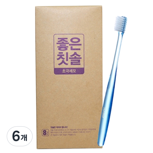 바른생활 좋은칫솔 초극세모 (48개)_이미지