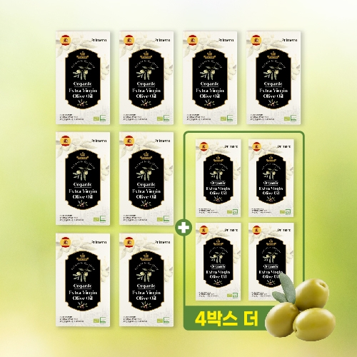 프리메로 유기농 엑스트라버진 올리브오일 112g (8g x 14포) (12개)_이미지