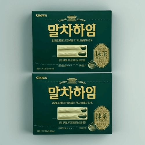 크라운제과 말차하임 284g (2개)