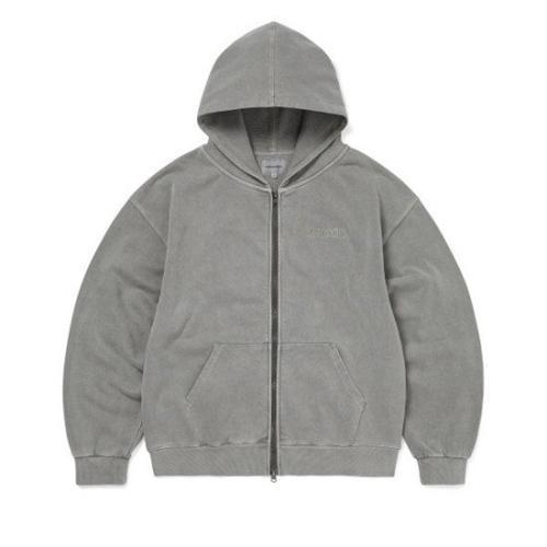디스이즈네버댓 THISISNEVERTHAT Waffle Lined Zip Up Hoodie Dark Grey TN253TSWHZ01DRG..이미지입니다. 누르면 해당 게시물로 새창이동합니다.