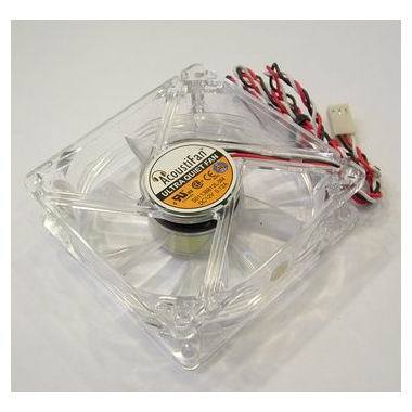 EVERCOOL ACOUSTI 80mm (3핀-4핀겸용/크리스탈)_이미지