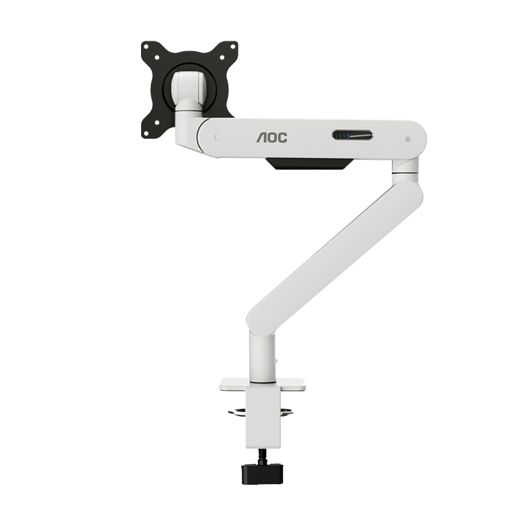 알파스캔 AOC AM400 문스톤 펄 싱글 <b>모니터</b><b>암</b>