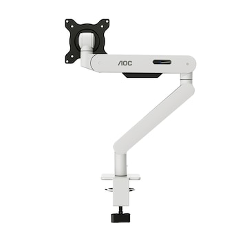 알파스캔 AOC AM400 문스톤 펄 싱글 <b>모니터</b><b>암</b>